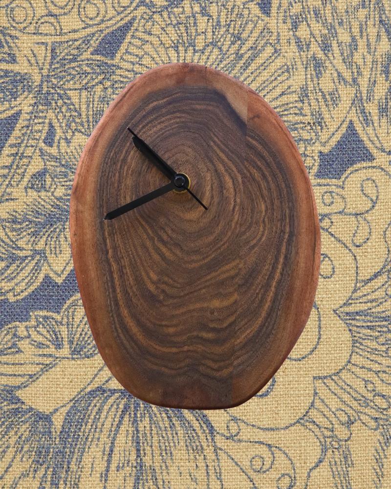 Walnut Clock