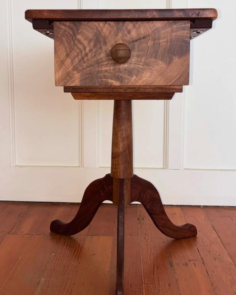 Walnut Candle Stand